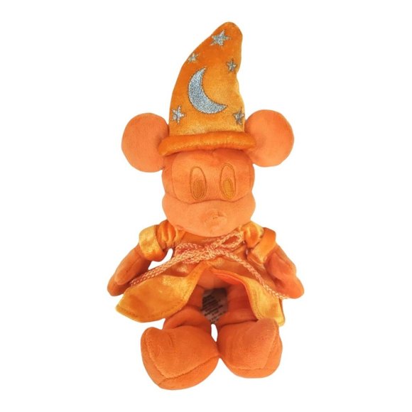 Disney Ink and Paint Series 2 Orange Sorcerer Mickey Mouse Plush - Picture 2 of 7